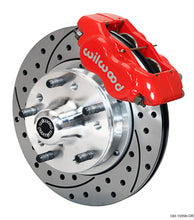 Load image into Gallery viewer, 4-Piston Wilwood Disc Brakes for smaller wheels and larger with Stainless brake hose WIL-220-7056