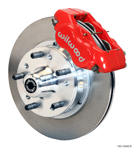 4-Piston Wilwood Disc Brakes for 14" wheels and larger with Stainless brake hose WIL-220-7056