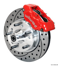 Load image into Gallery viewer, 4-Piston Wilwood Disc Brakes for smaller wheels and larger with Stainless brake hose WIL-220-7699