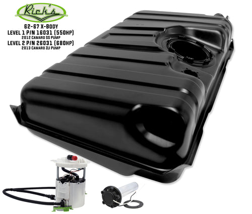 Nova Gas Tank Black EFI