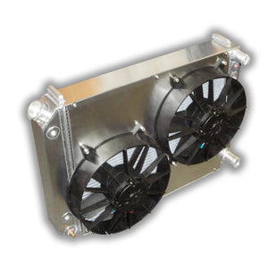 chevy nova radiator electric fans aluminum